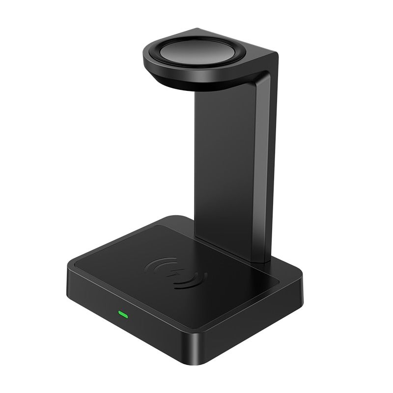 2 in 1 Wireless Charger for Samsung Galaxy Active Watch Charging Station Dock Stand for Samsung Galaxy Buds Pro Live Earphone