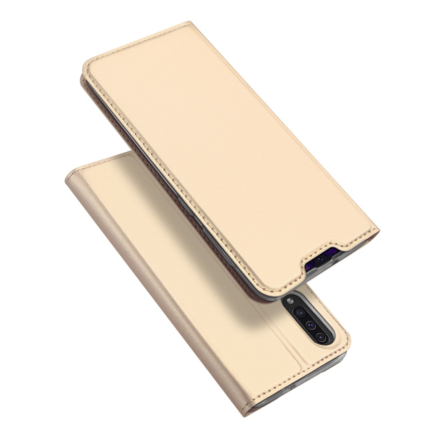 Yfashion DUX DUCIS for  0 Magnetic Attraction Leather Protective Phone Case with Card Slot Bracket