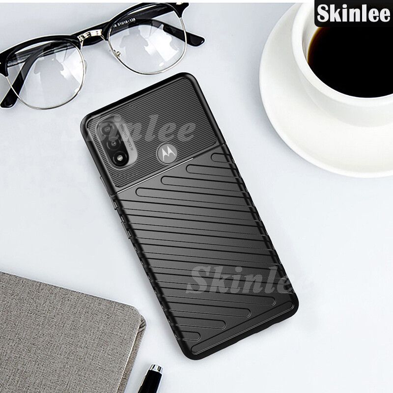 Phone Case for Motorola E40 Luxury Bumper Transparent Silicone Shockproof Moto E40 Back Cover Anti-knock Cases