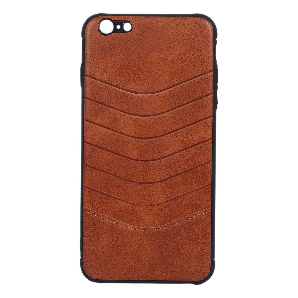 Leather Back Cover for iPhone 6 Plus