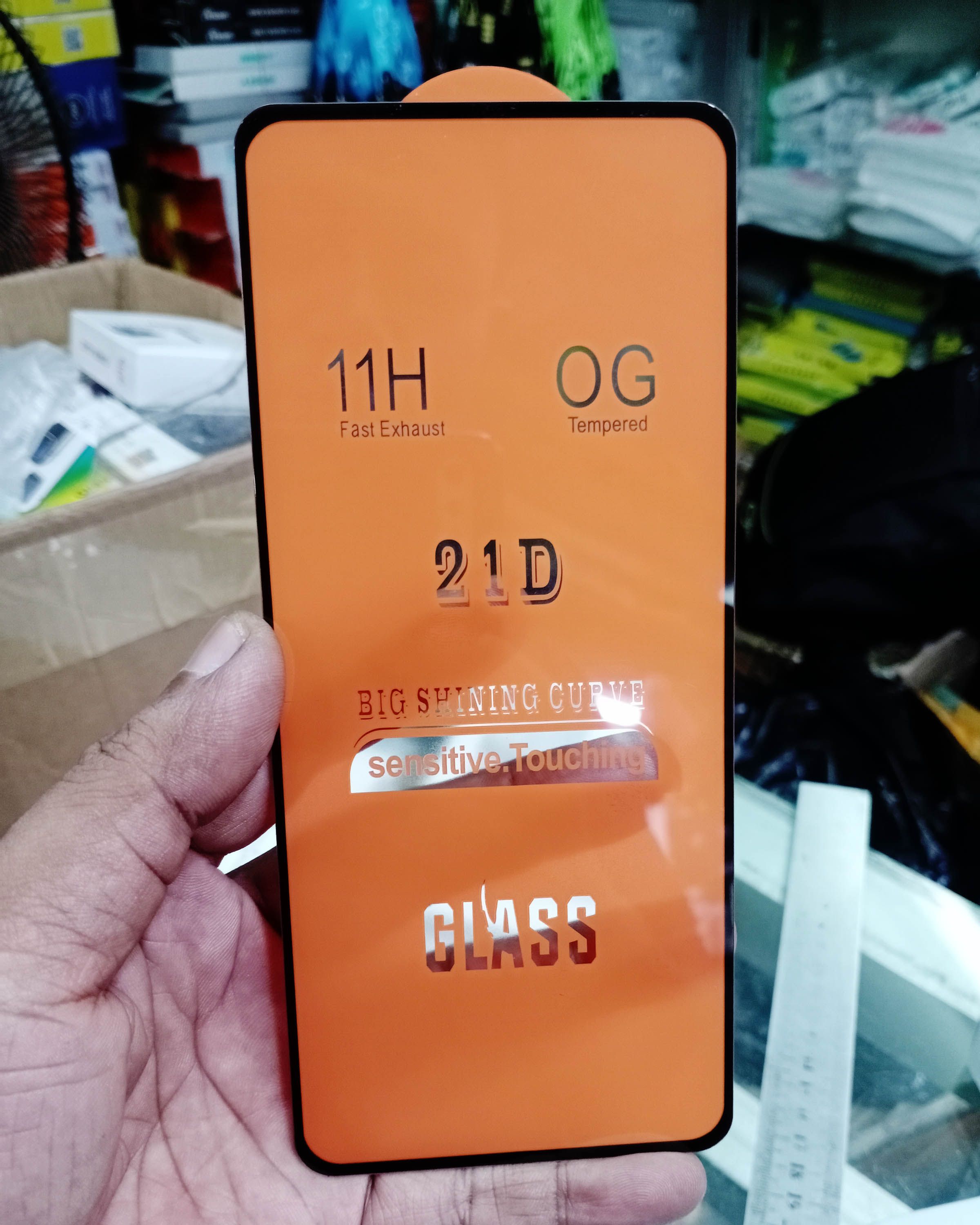 Oppo f19 pro/oppo f19/oppo f17 pro/oppo f17/oppo y9/oppo a54/oppo a53/oppo a33/oppo a16/oppo a15/oppo a15s/oppo a12/oppo a5s/oppo reno5/oppo reno4 "11d টেম্পার্ড গ্লাস স্ক্রিন প্রোটেক্টর"
