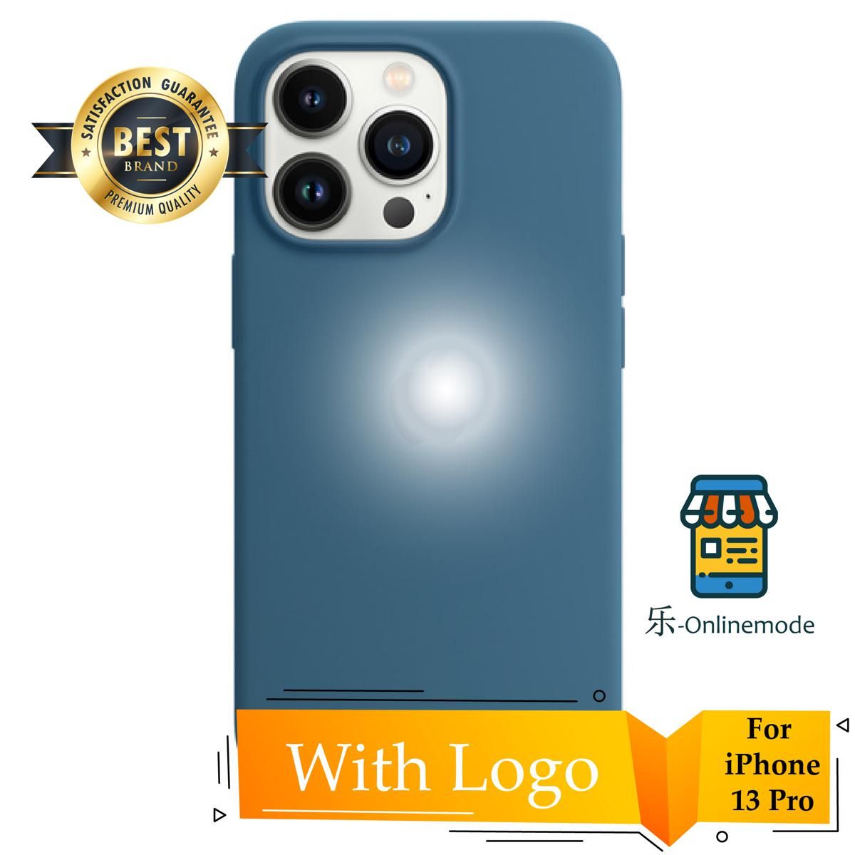 Luxury Liquid Silicone Soft Cover For i.Phone 13 Pro Silicone Case - মোবাইল ফোন - Phone