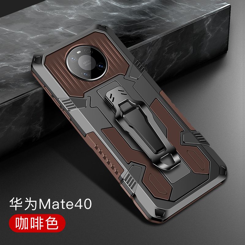 Magnetic Holder For Huawei Mate 40 Moble Phone Back Case Men Boy Shockproof Clip Belt Clip Bumper Funda Cover