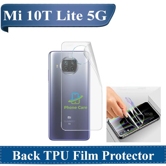 For Xiaomi Mi 10T Lite Hydrogel Back Poly - Transparent