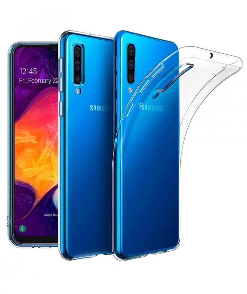 back Cover for Samsung Galaxy A50 - Transparent