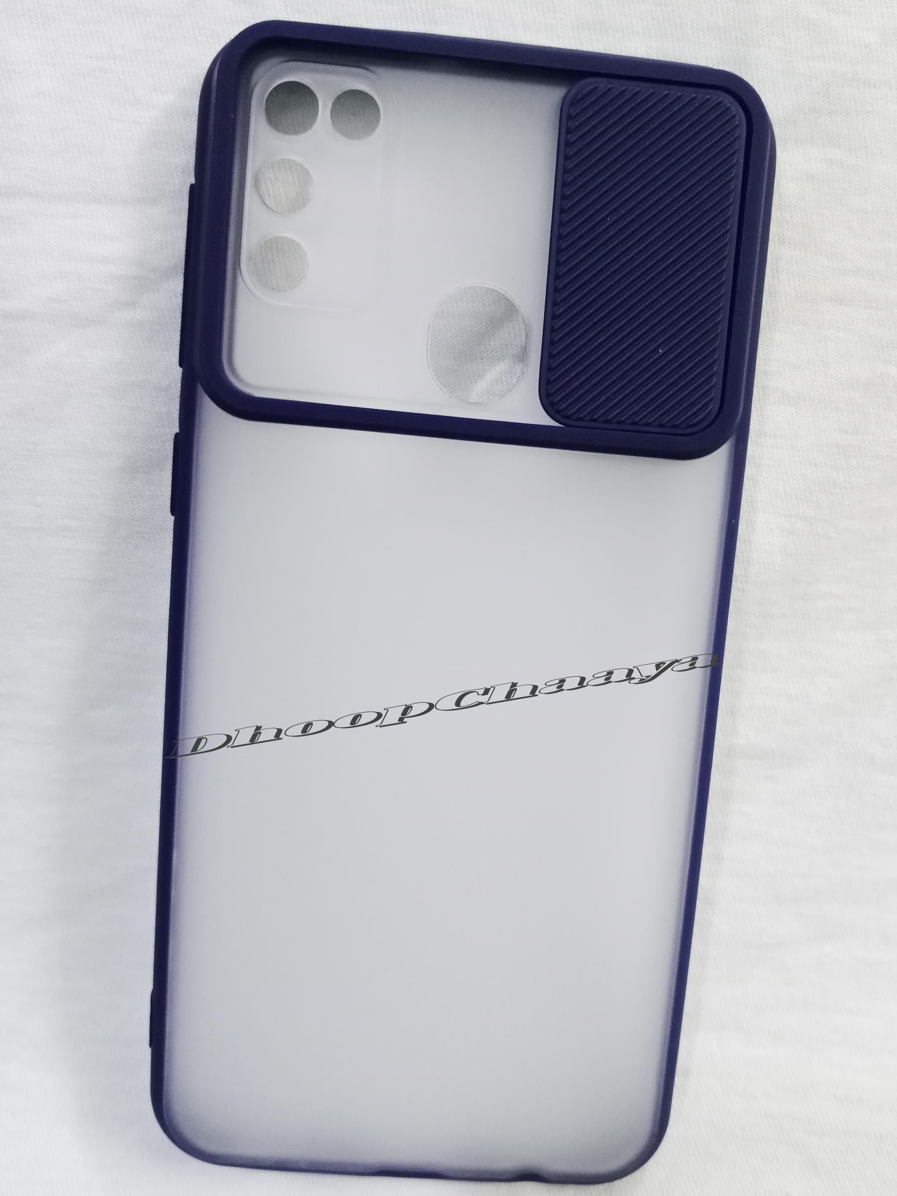 Samsung Galaxy M21  - Camera Protection Shutter Back Case Cover