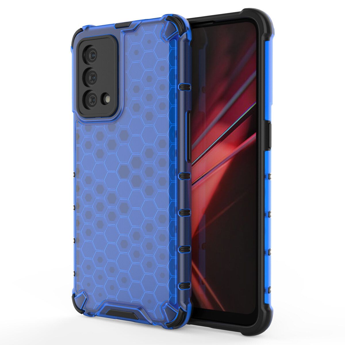 Casing for OPPO K9 Honeycomb Box PC - TPU Translucent Case Cover