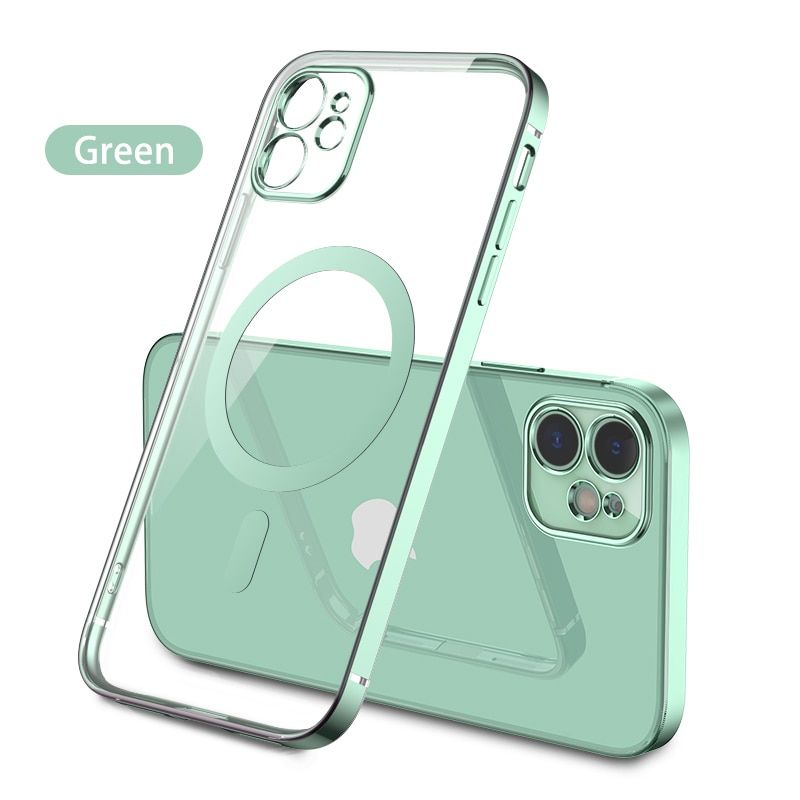 SoCouple Magnetic Case for iPhone 13 Pro Max mini Wireless Charger Magsafing Magnet Cover for iPhone 11 12 Pro Max 8 Plus XS XR