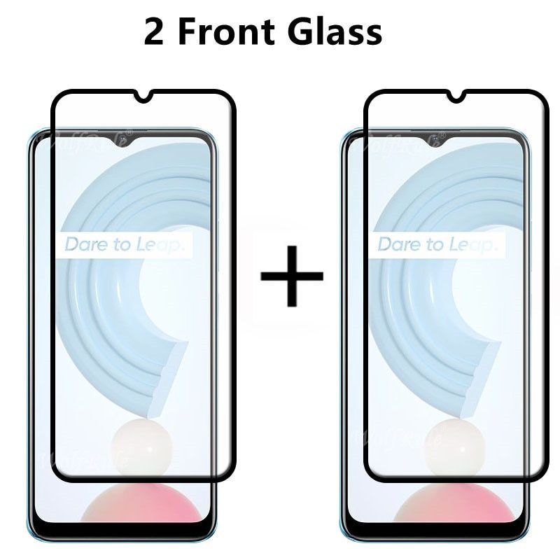 [Order message mobile phone model]Full Cover Glass For Realme C21 Glass For OPPO Realme C21 Tempered Glass Phone Film Screen Protector For Realme C21 Lens Glass