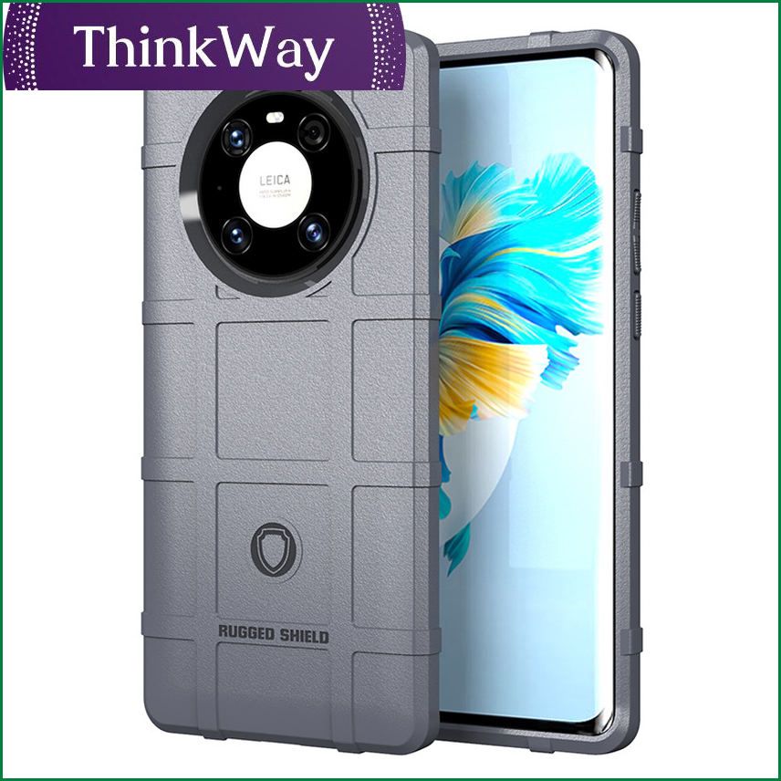 Rugged Shield Case For Huawei Mate 40 Pro Pro+ Plus Defender Armor Drop resistance Soft TPU Rubber Cover