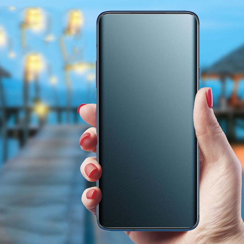 OnePlus 7 Pro / 7t Pro / 8 / 8 Pro - 9D Ceramic EDGE TO EDGE ANTI-BROKEN & ANTI-FINGERPRINT ''GAMING CERAMIC CURVED MATTE FILM " Screen Protector