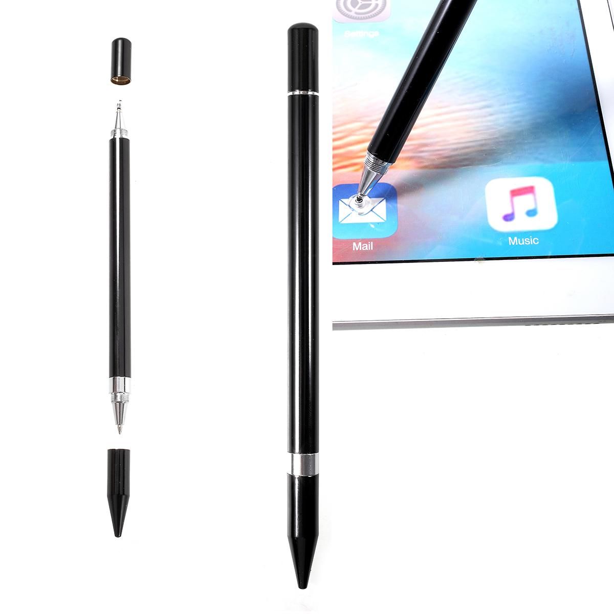 2 in 1 Stylus Pen with Ball Point Pen Feature for capacitive touch screen devices