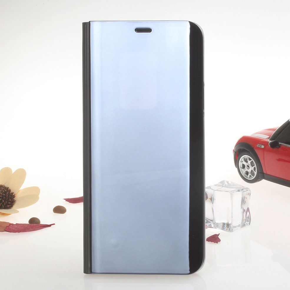Clear Mirror View Phone Protective Case Cover Flip Stand Case For Samsung