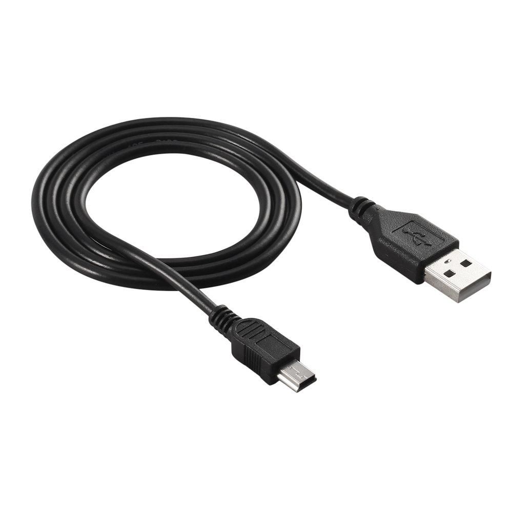 Hi-Speed 80cm USB 2.0 Male A to Mini B 5-pin Charging Cable Hot-swappable