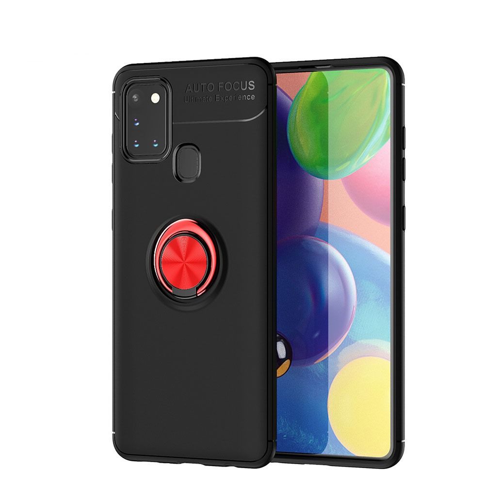 Lenuo for Samsung Galaxy A21s Ring Stand TPU Soft Case
