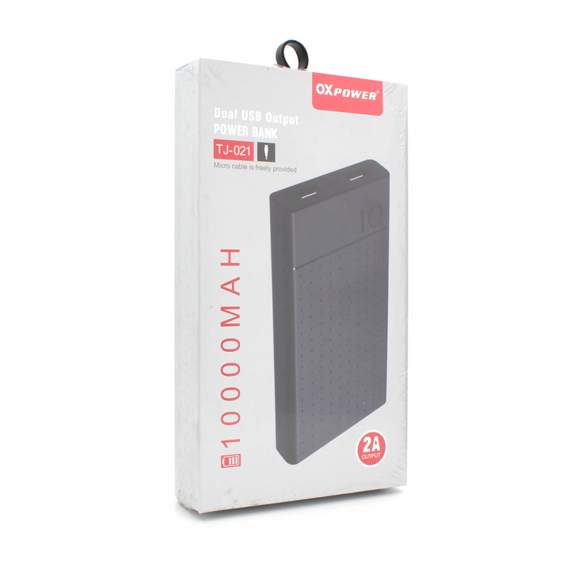 OXPower Dual USB Out Put Power Bank 10000mAh-TJ-021