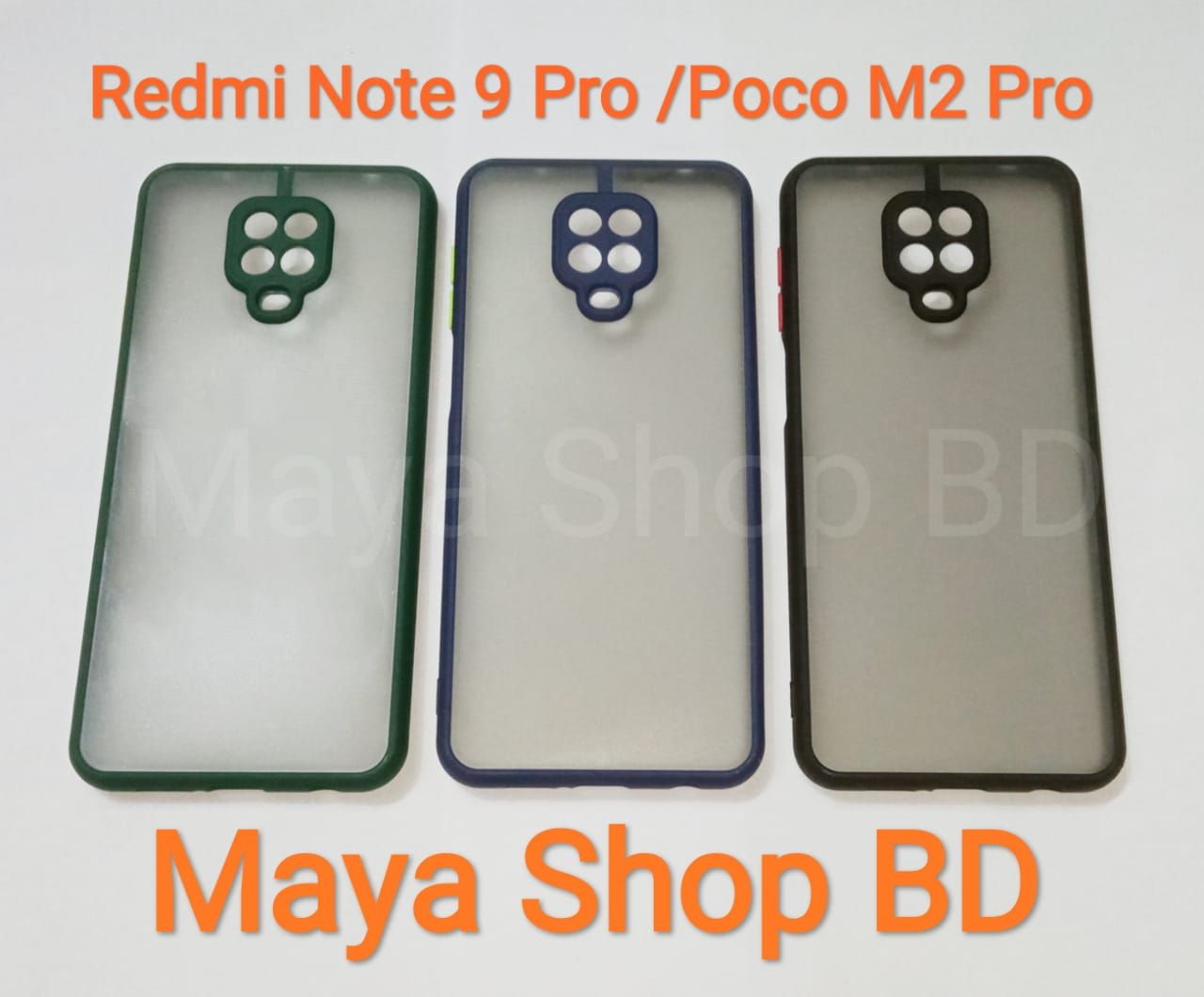 Luxurious Matte Back Cover For Xiaomi Poco M2 Pro