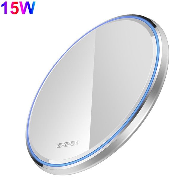 30W Qi Wireless Charger For iPhone 13 12 11 Pro XS Max Mini X XR 8 Type C Induction Fast Charging Pad For Samsung S21 S20 S10 S9