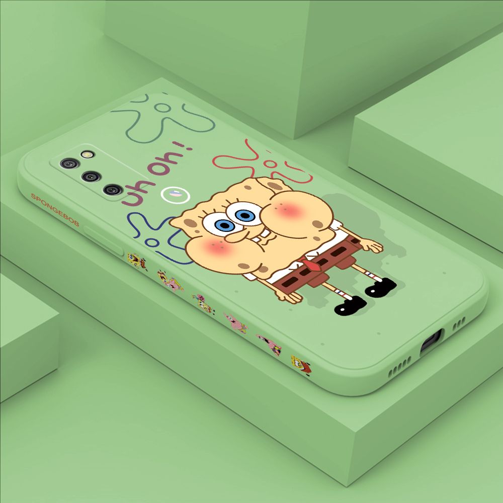 ZeroQiQi for Samsung A02S Case Cartoon Anime Side Printing Cases Soft Liquid Silicone Phone Cover