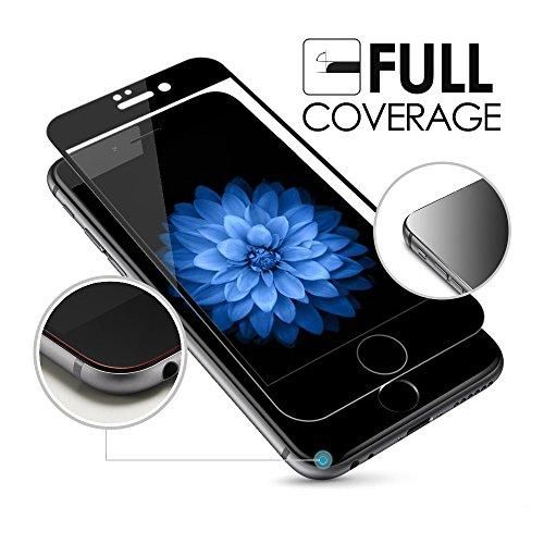 iPhone 7 Camera Hole 11D Tempered Glass Screen Protector -Black