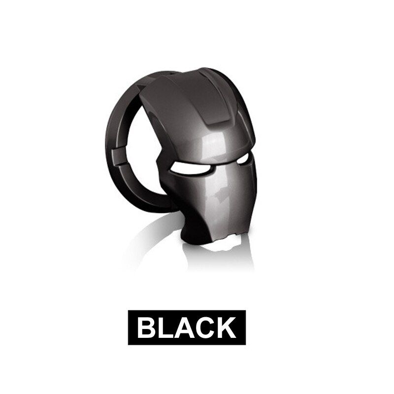 One Key Start Button Protective Cover Car Interior Modification Sticker Ignition Device Switch Metal Decoration Sticker Iron Man