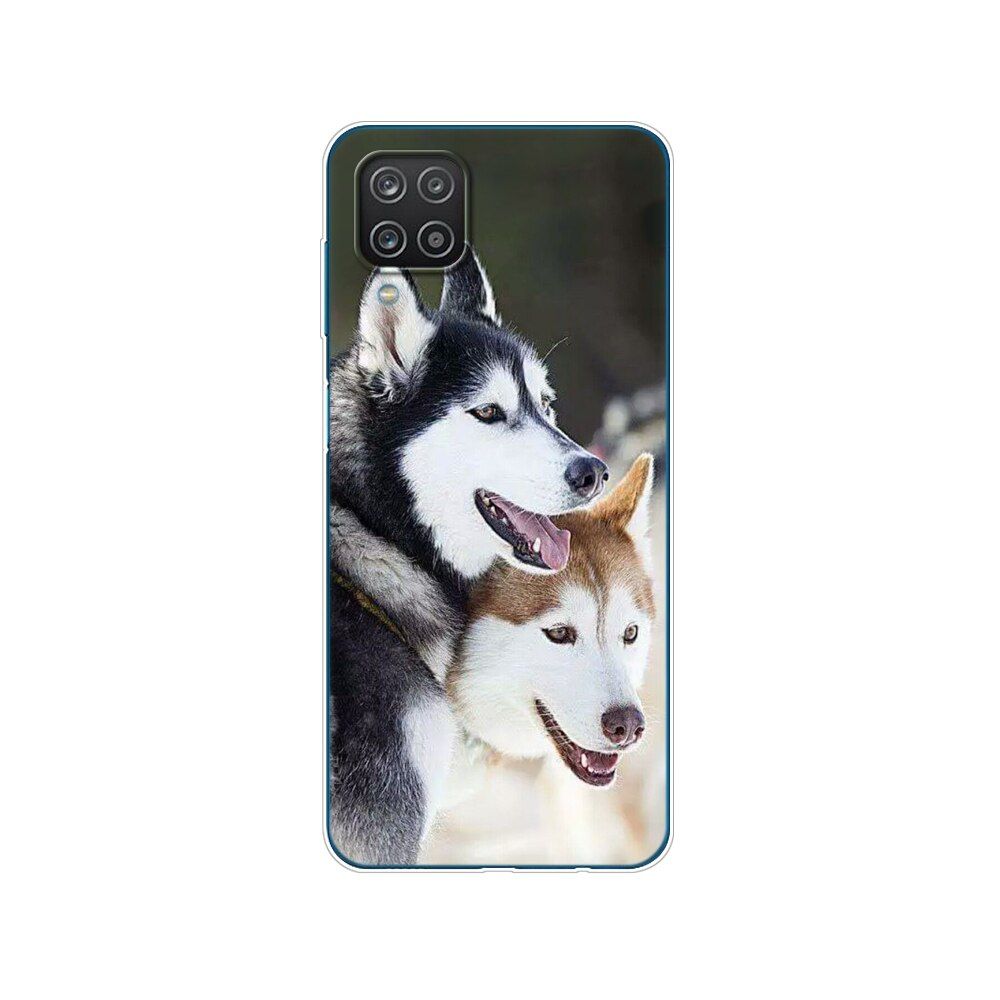 For Samsung A12 Case Soft Silicon Tpu Back Phone Cover For Samsung Galaxy A12 GalaxyA12 A 12 SM-A125F a125 Bumper 6.5inch