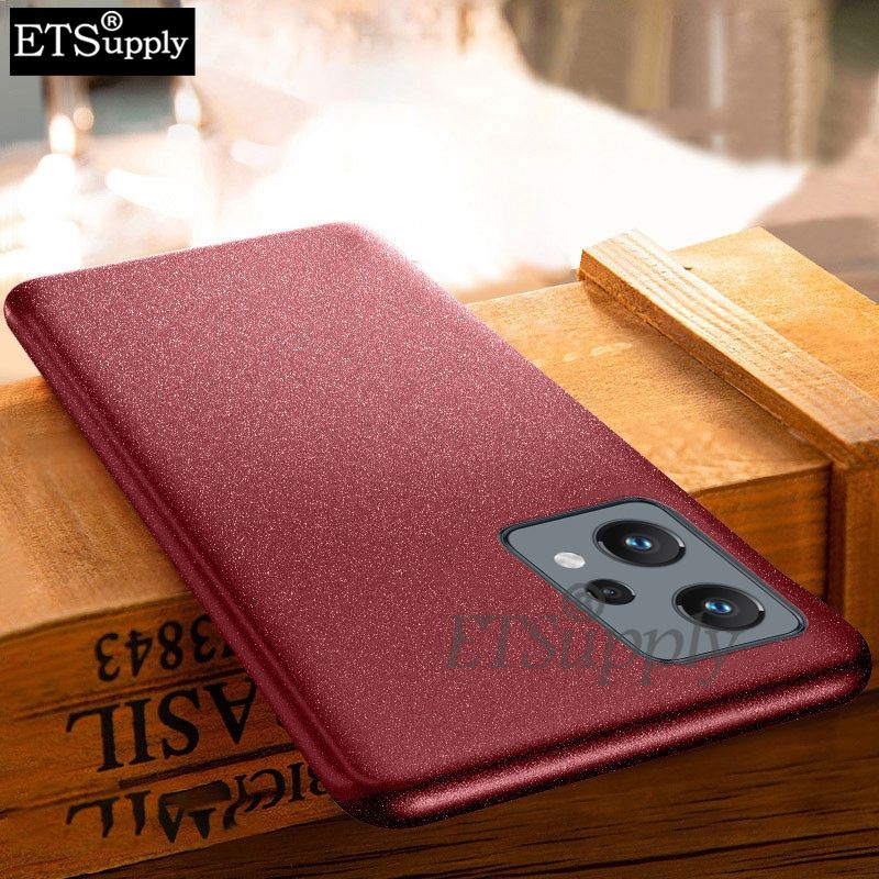Phone Case Realme 9 Cover Anti Shock Slim Soft Matte Quicksand Phone cover for Realme9 cases 2022