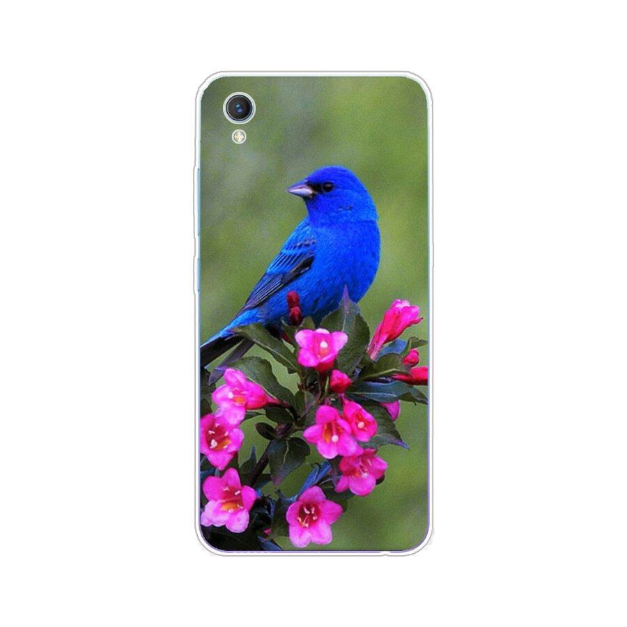 For Vivo Y1s Cases Soft Silicon TPU Back Cover Phone Case For VIVO Y1S Y 1s Y1 s VivoY1s 2020 Case 6.22 inch Coque Shell flower