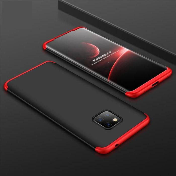 Nova 3E / P20 360 Degree GKK Phone Back Cover - Black & Red