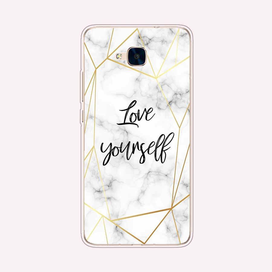 For Huawei Honor 5C Case Cover Soft Silicone For Honor 5C Russian Version No Fingerprint Phone Case
