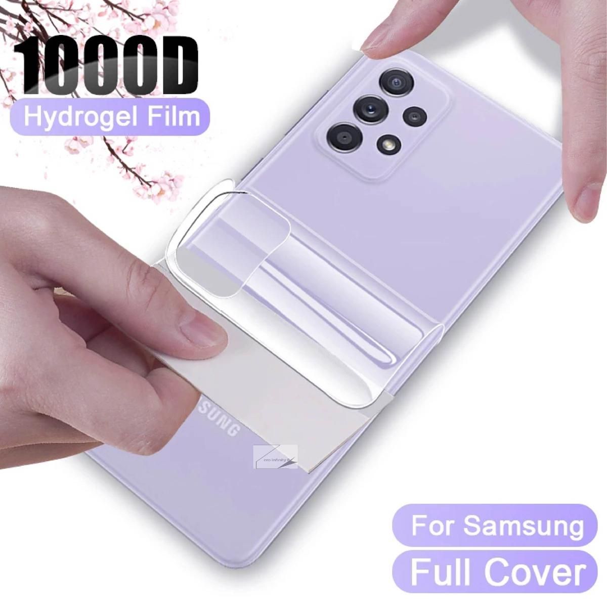 Back Screen Protector For GalaxyS8 S8+ S9 S9+ S10S 10+ NOTE 8 NOTE 9 NOTE 10 NOTE 10+ NOTE 20 NOTE 20ULTRA S20 S20+ S20 ULTRA S20 FE S21 S21+ S21 ULTRA Hydrogel Film not glass.