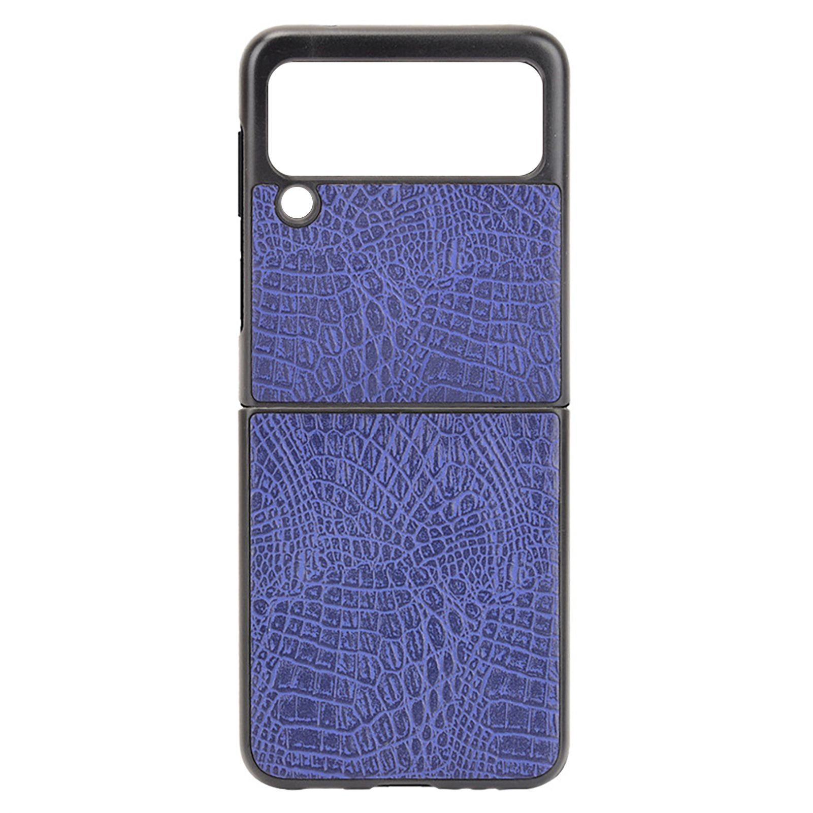 Phone Bk Cover Pressure-resistant Crocodile Pt Faux Leatr Phone Protective Cover