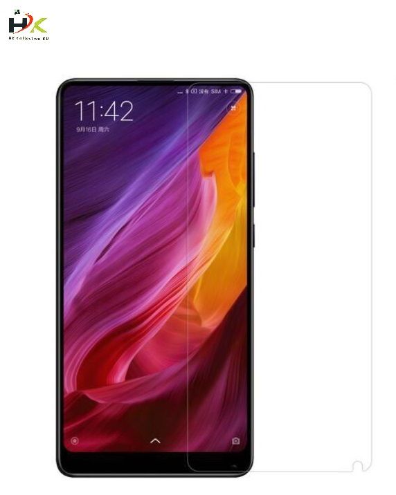 For Xiaomi Mi Mix 2 Tempered Glass Screen Protector 2.5D -Transparent