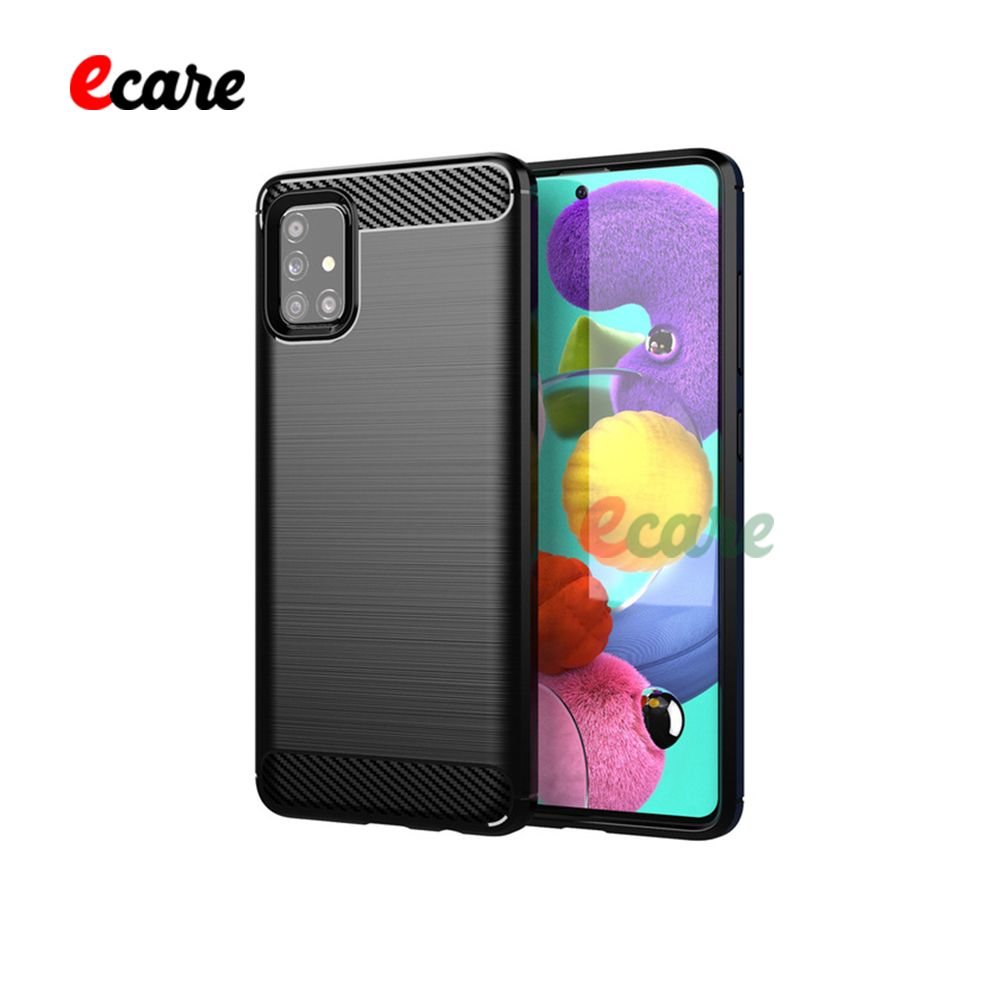 Samsung Galaxy A51 Case Carbon Fiber Back Cover