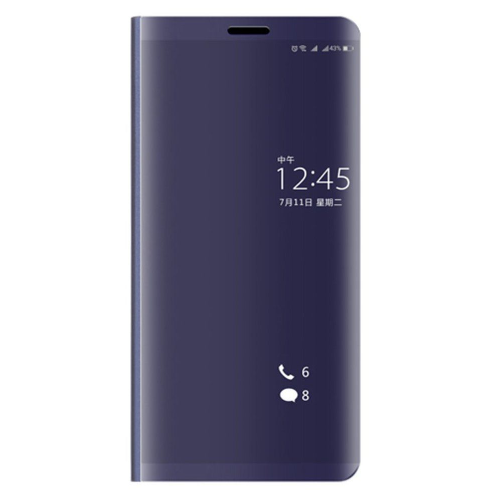 Electroplated Vertical Mirror Phone Protection for Huawei Series purple