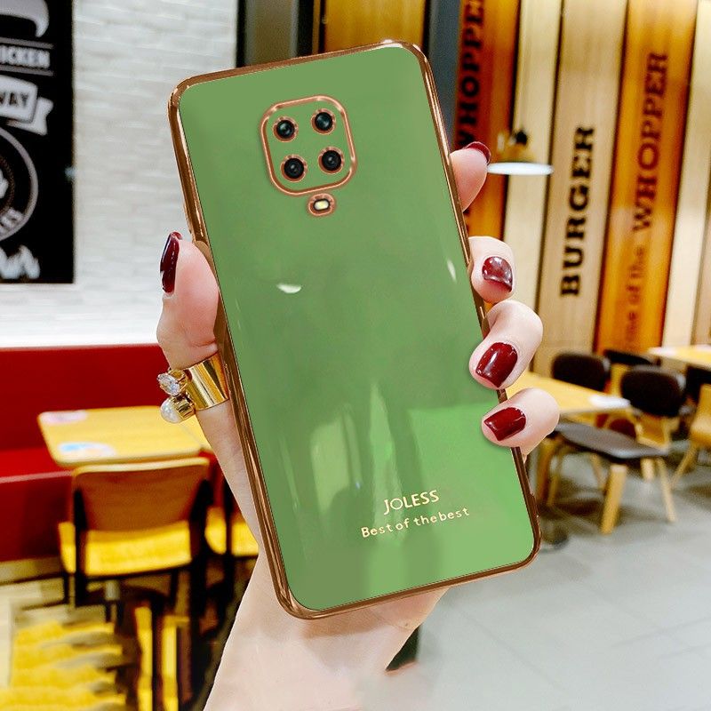 For Xiaomi Redmi note 9pro/poco m2 pro Fashion Case Auroras Luxury Electroplate Cover Shockproof Soft Silicone Back Cover