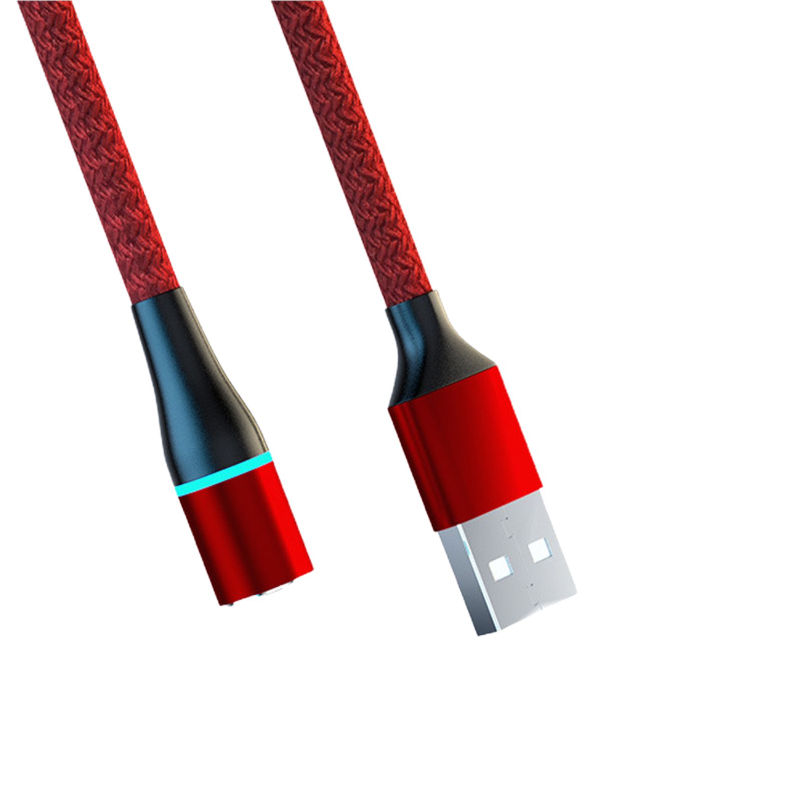 1/2m Magnetic Micro USB Type-c QC 3.0 Fast Charging Data Transmission Cable Cord