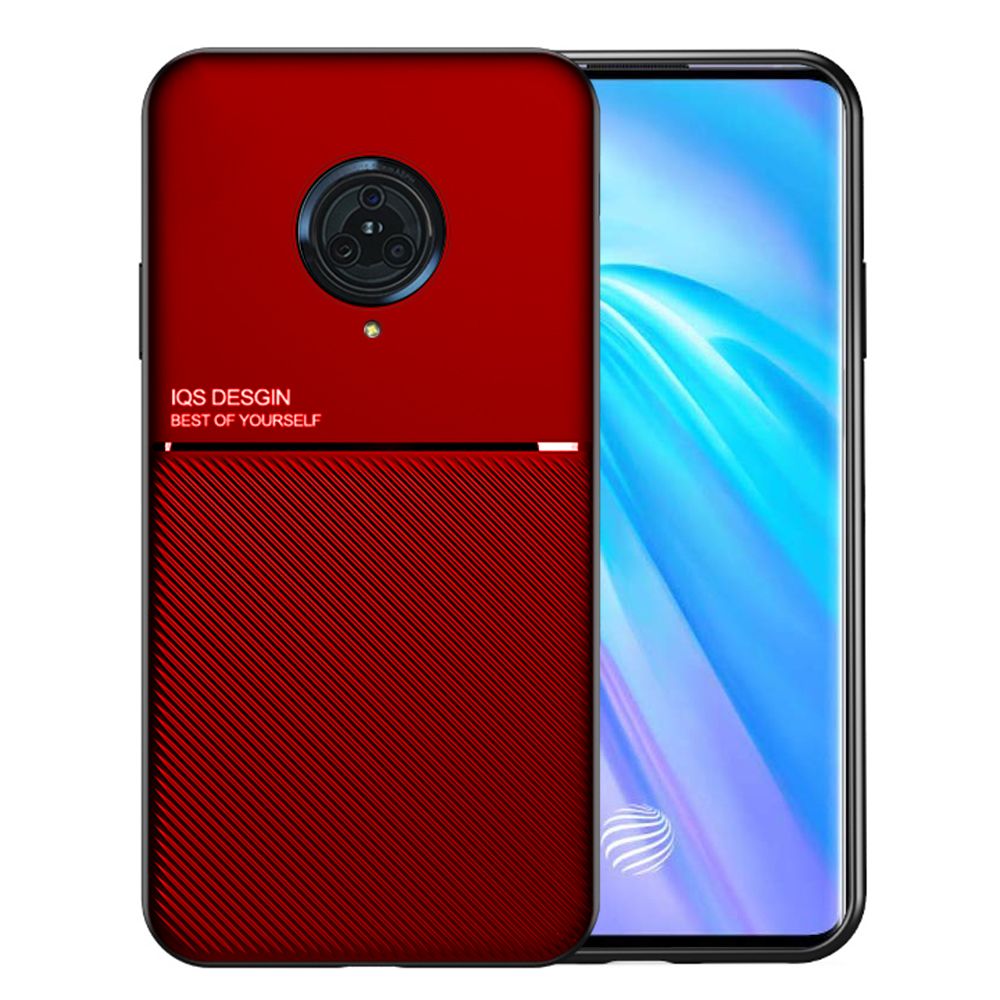 Texture Silicone Car Magnetic Case For VIVO Nex 3 Soft TPU Protection Cover