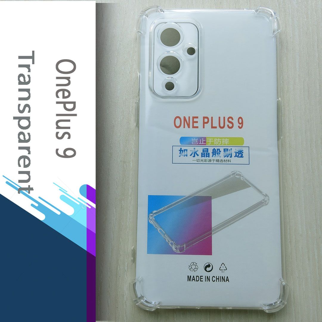 For Oneplus 9 - Premium Silicone Case Crystal Clear Soft Tpu Ultra-Thin Transparent Flexible Protective Mobile Phone Back Cover - Phone Back Cover