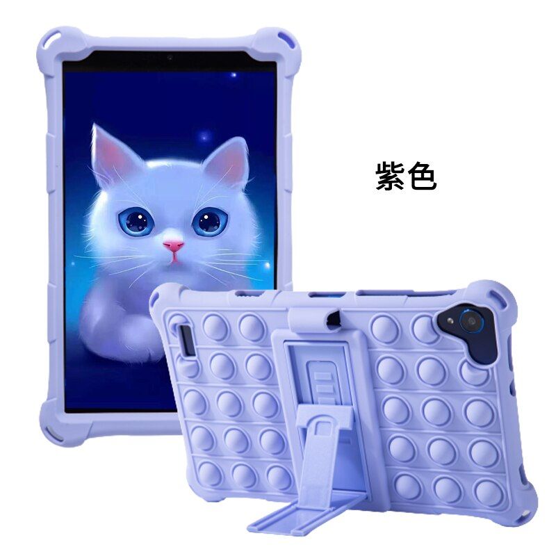 Push It Bubble Silicon Cover Case for Teclast P80X 8.0 inch  Case Silicon Back  cover for Teclast P80H P80X P80 Stand
