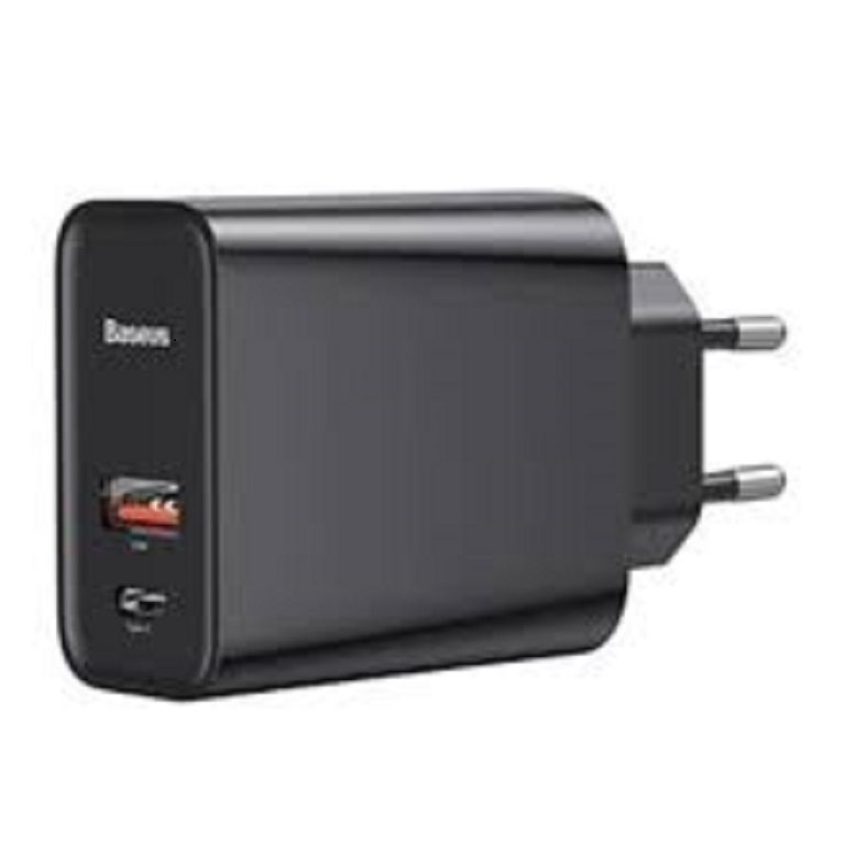বেসিউস হোম চার্জার স্পিড সিরিজ pps জন্য TYPE-C usb 30w কালো
