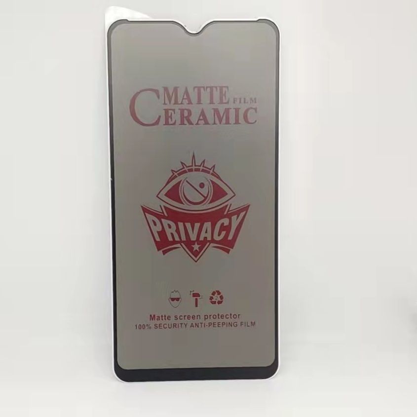 Privacy Screen Protector Full Matte Ceramic Film Soft Anti-Peeping for OppoA5s/A7/A12/A12S/A11K/VivoY93/Y95/Y91/Y91i/Y90/Y91C/U1/Y1s/Realme3/3i/SamsungA10/A10S/M10/M01S