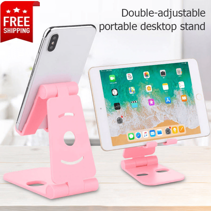 Desktop Mobile Phone Bracket, Folding Lazy Phone Holder Mobile Stand