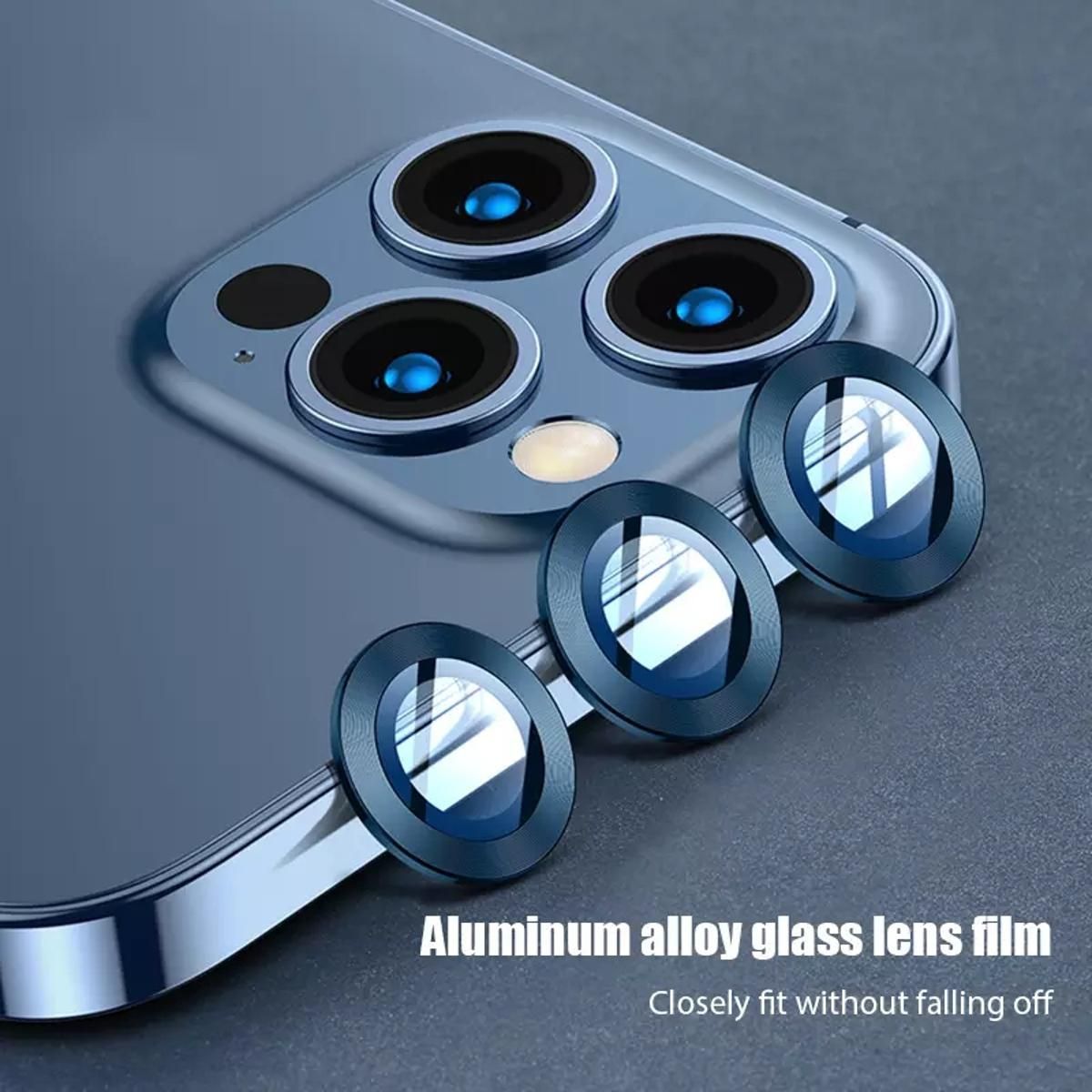 Camera Lens Protector Alloy Ring And Glass For Iphone 11 to 13 pro max