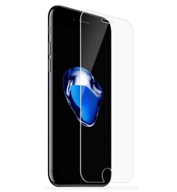 For IPhone 6 Plus/6s Plus/7 Plus/8 Plus  Transparent 0.3mm Glass Screen Protector ( Half Glass )