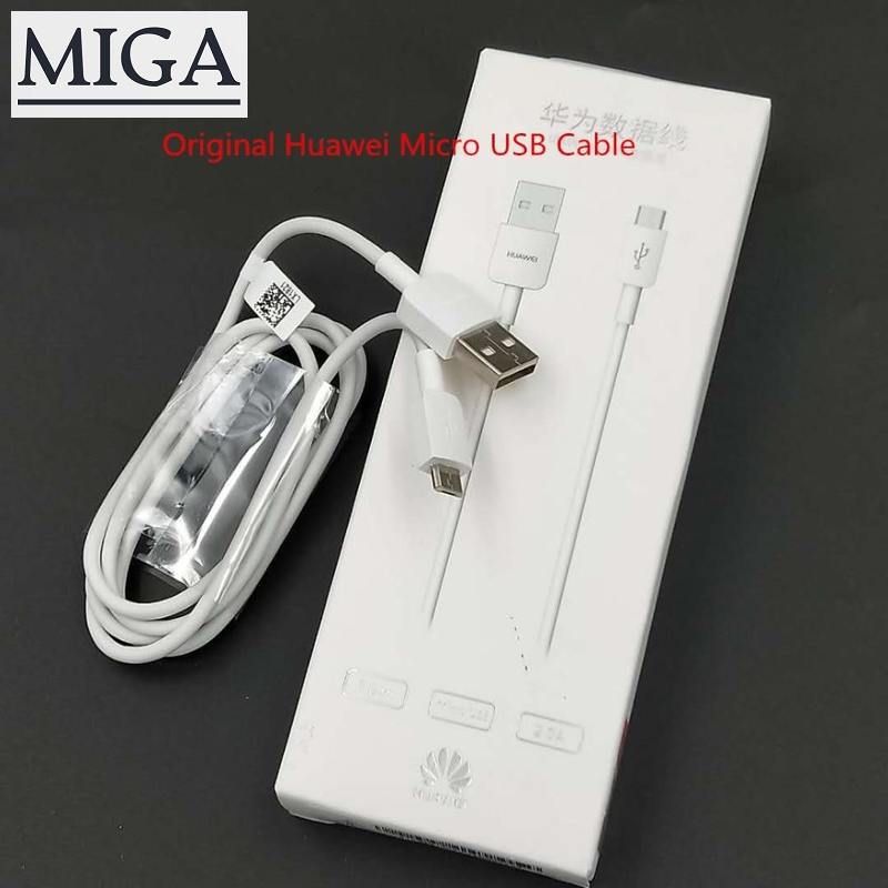 Huawei Micro USB Cable 2A Fast Charge Data Line Quick Charging 1M For Nova 3i / P8 P10 Lite /Honor 8X /Mate 9 lite/Y7