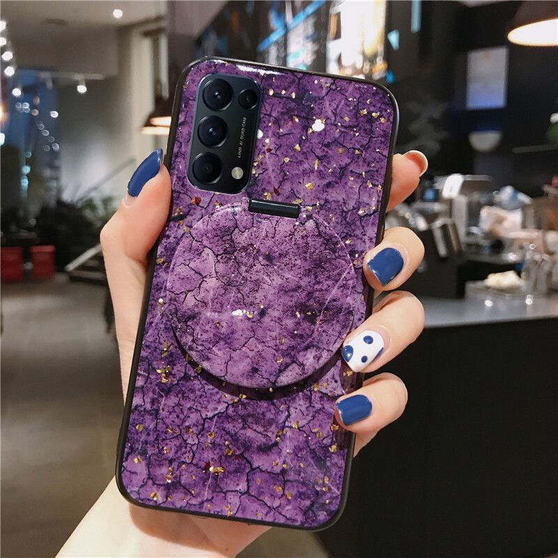 Case For OPPO Reno 7 Pro Back Cover Luxury Fashion Phone Cases Rhinestone Soft Cover Mirror Girl Housing for OPPO Reno7 Pro Back Cover