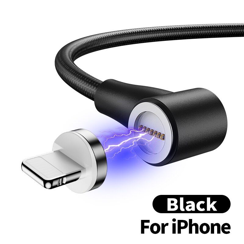 Magnetic USB Charger Cable For iPhone 12 11 Pro XS Max Micro USB Type C Cable For Huawei P40 Magnet Data Transfering Cable Wire