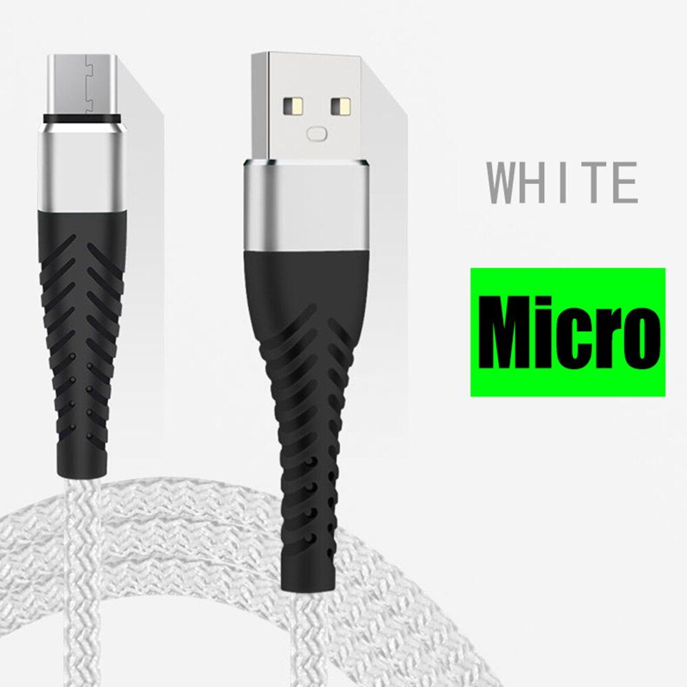 3A USB Type C Cable Tipo C Micro USB Cable 0.25 2 3 M Long Mobile Phone Cables Fast Charger Type-C Kabel USB-C Data Cables