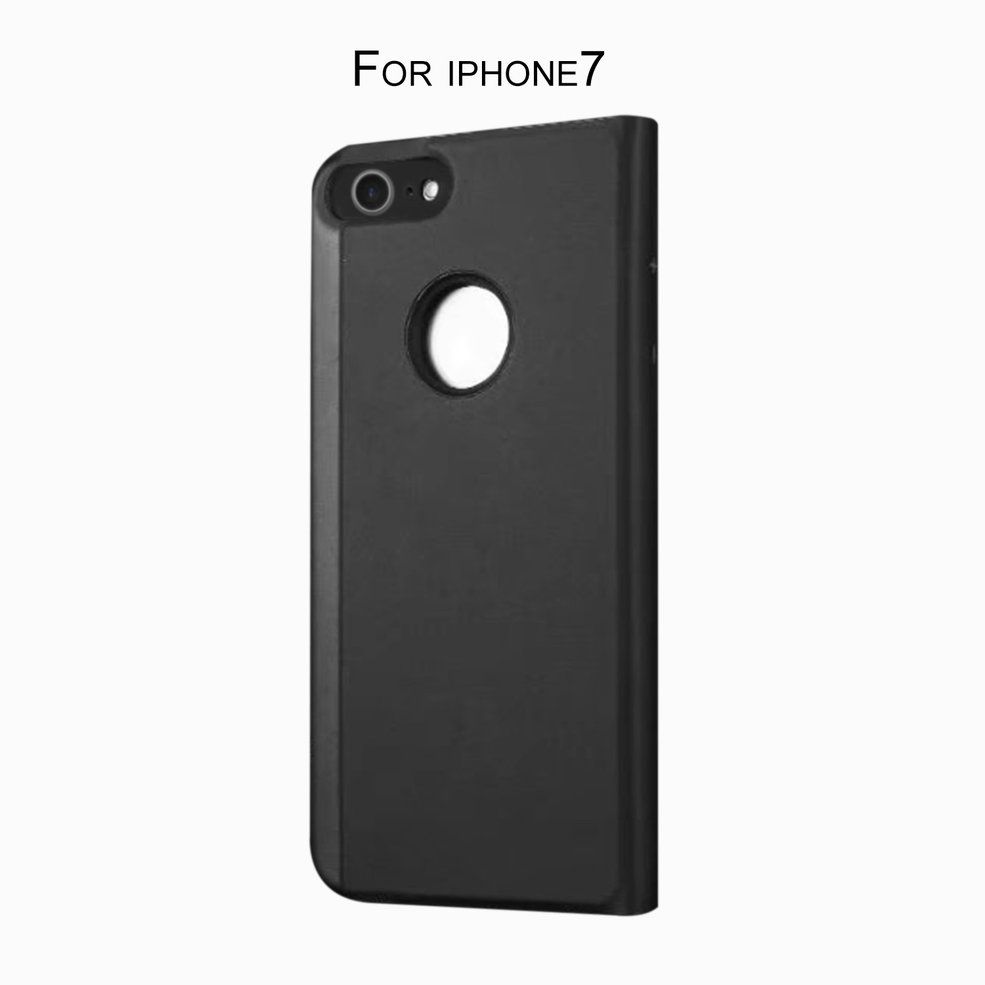 MA Smart Mirror PU Leather Flip Type Protective Case Suitable for iPhone